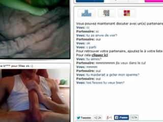 يضم chatroulette في سن المراهقة وقحة