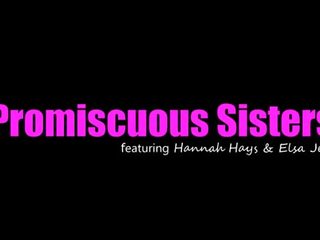 Brattysis - elsa jean,hannah hays - promiscuous systrar