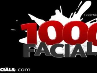 1000facials sexually aroused tonårs hannah hays älskar sugande johnson & ansikts